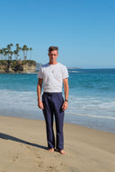 Newspaper Pinstripe Pants